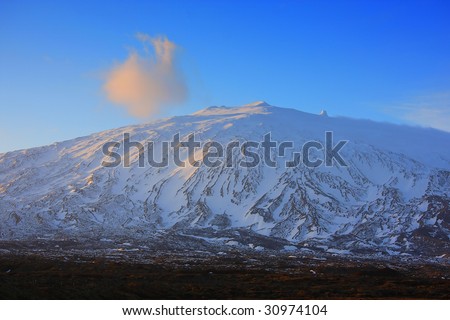 Snaefellsjokull volcano, Iceland