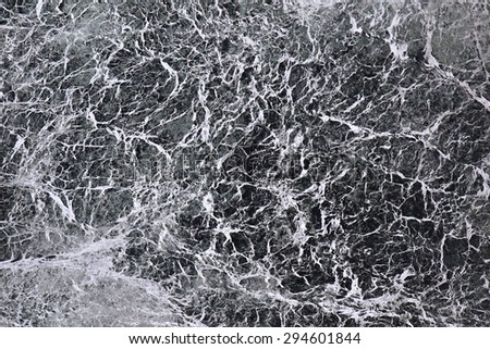 Detailed texture of black marble stone material