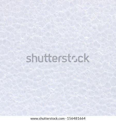 Polystyrene plastic foam texture pattern