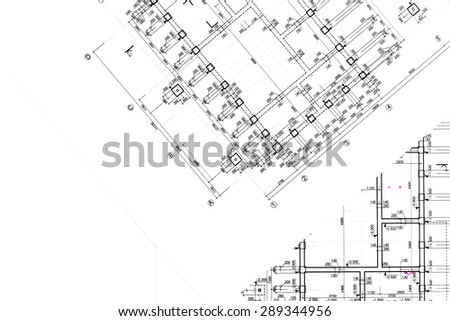 part of architectural project, construction plan, architectural plan, architectural background
