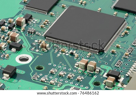 Integrated circuits on PCB