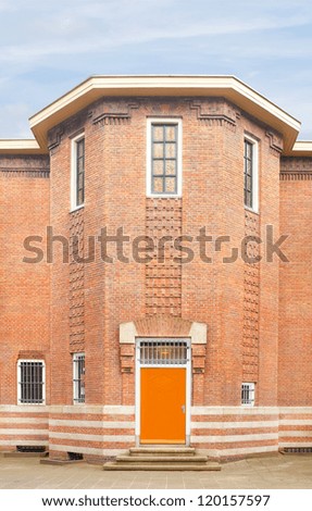 1920 administrative office, secretariat building of the former Oranje-Nassau barracks in Amsterdam, the Netherlands