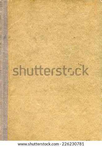 Obsolete dirty old book cover vintage background