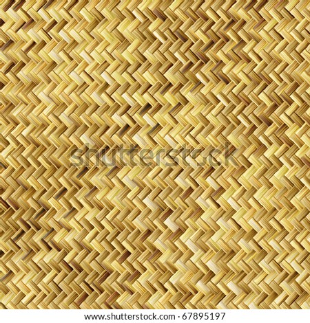 Abstract generated woven reeds texture