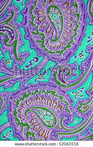 Paisley background pattern / texture