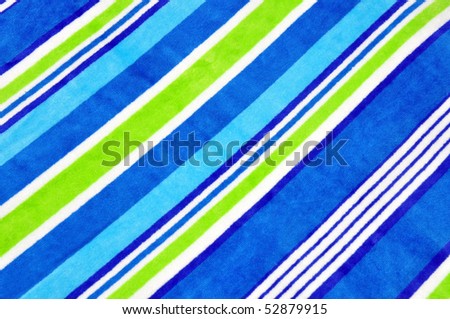 Pretty striped Beach Towel useful as a background texture or pattern