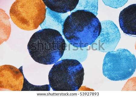 Graphic circles useful as a background pattern