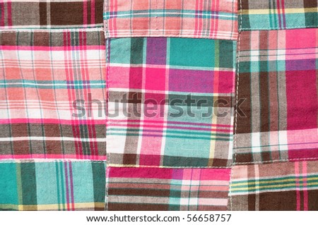 Madras Plaid Fabric