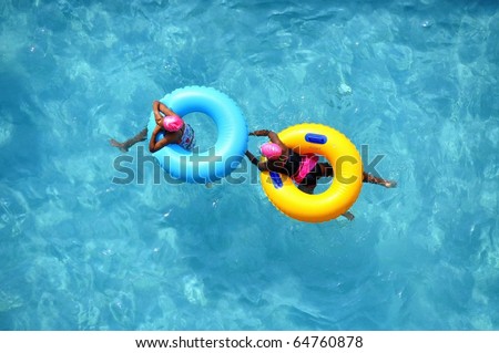 Pool Float / pool rings, room for your text
