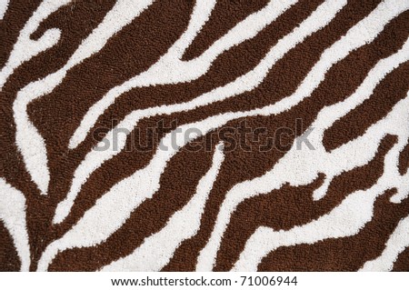 Zebra Backgrounds on Brown Zebra Pattern Useful As A Background Stock Photo 71006944