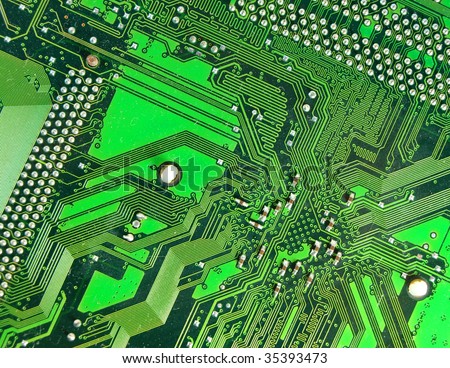 Computer component abstract background