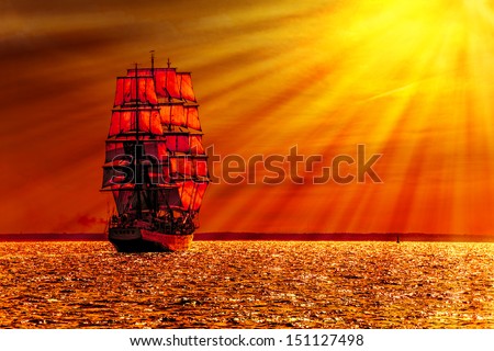 [Obrazek: stock-photo-sailing-ship-on-the-sea-at-s...127498.jpg]