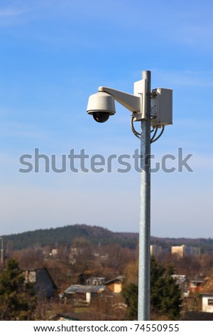 Security Camera - industrial monitoring cctv.