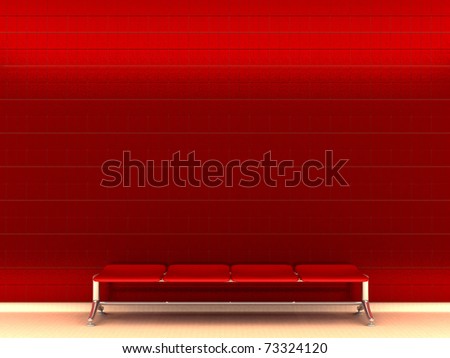 Red Tile Wall
