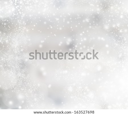 Abstract christmas blurred background