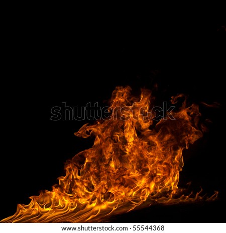 flame wallpaper. stock photo : Fire flame
