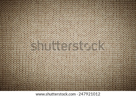 Beige Fabric texture. Cloth knitted background. For scrap booking.