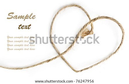 Heart Shaped Rope