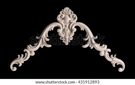 gypsum products, stucco weave, pattern, ornament on a black background