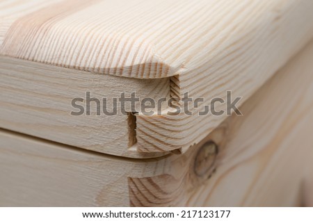 bad edge (pine wood chest)