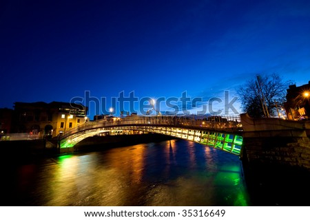 Ha Penny bridge, Dublin