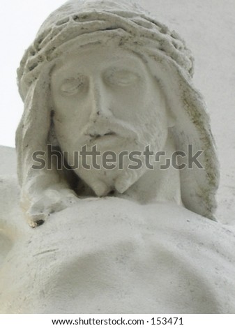Christ Monument head shot- forward