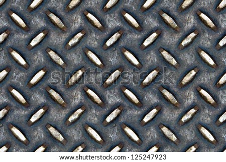 Seamless photorealistic metal texture with uniform brightness for use in 3d programs