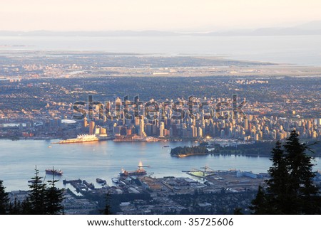 from the grouse mountain