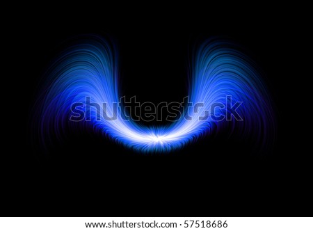 Abstract Angel Wings