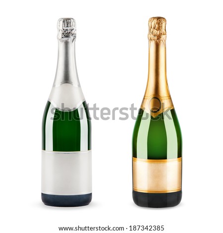 Beautiful picture of a bottle of champagne Beautiful picture of a bottle of champagne