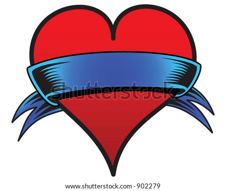 valentine heart. vector : Valentine#39;s heart