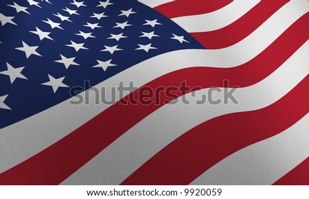stock photo USA FLAG very high detailed american flag