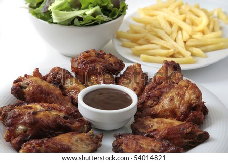 chicken wings dinner