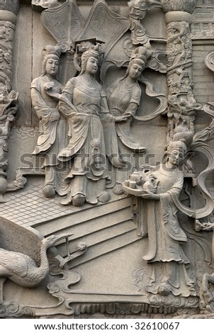 chinese stone carving