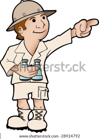 Tour Guide Stock Vector 28924792 : Shutterstock Tour Guide Stock Vector 28924792 : Shutterstock