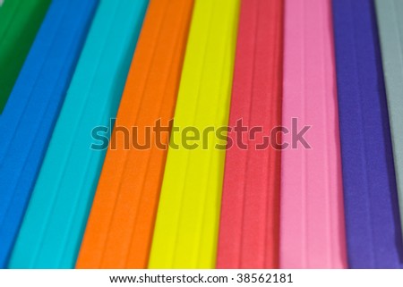 Paper color spectrum