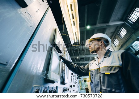power plant worker