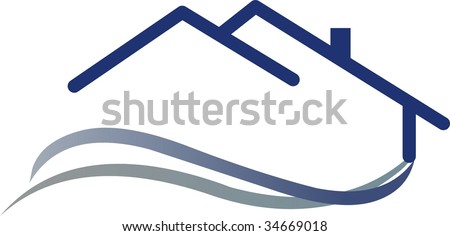 Logo Design  Illustrator on Logo House Stock Vector 34669018   Shutterstock
