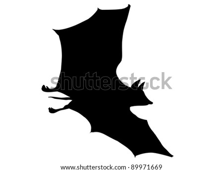 stock vector Bat Silhouette