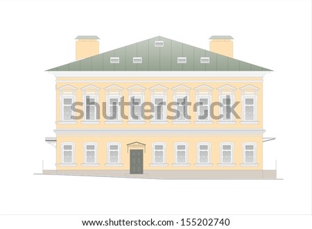 Classical architecture of Moscow of second half 18-19-20 th century