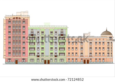 Classical architecture of Moscow of second half 18th century