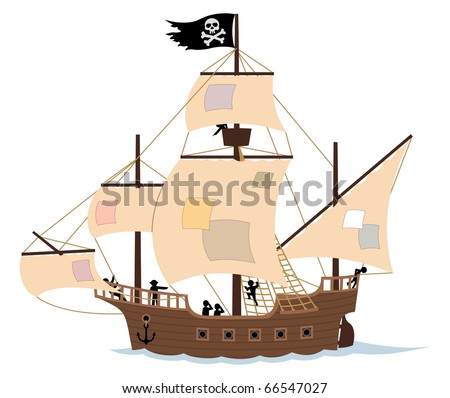 Pirate Ship Display