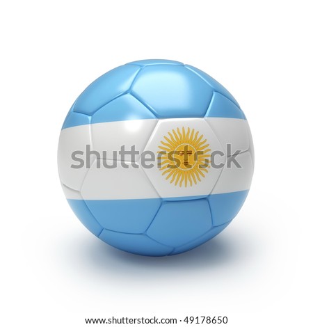 stock photo : 3D soccer ball