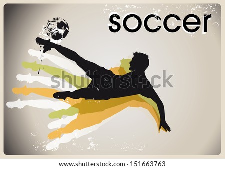 soccer poster vector soccer poster vector