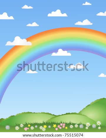 Fluffy Rainbow