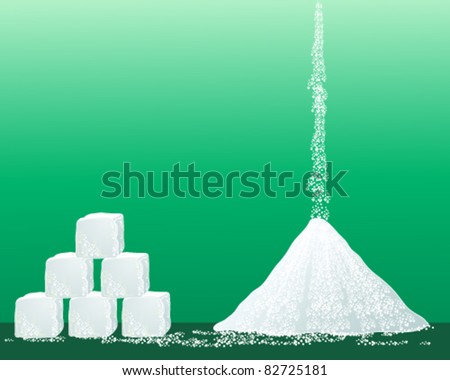 Pouring Sugar