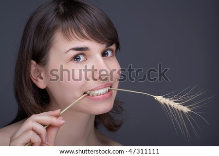 wheat in teeth