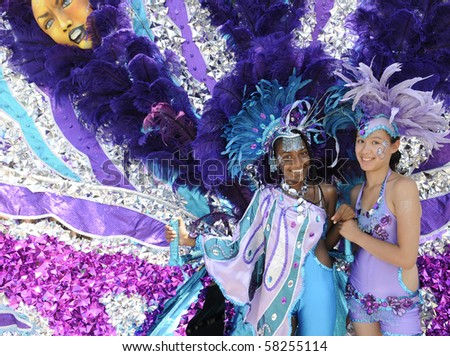 TORONTO - JULY 31:  Leaders of mass bands during the 43rd Annual Caribana Parade   on July 31, 2010 in Toronto.