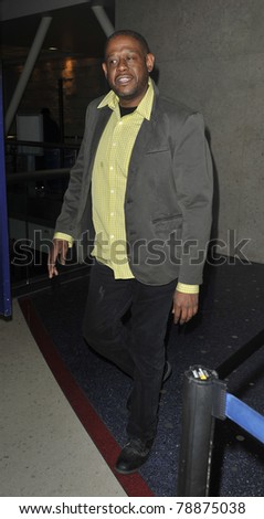 LOS ANGELES-FEBRUARY 17: Actor Forest Whittaker is seen at LAX on February 17, 2010 in Los Angeles, California.