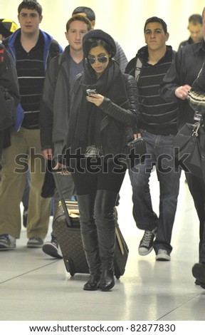 LOS ANGELES-MARCH 28: Celebrity Kim Kardashian at LAX airport. March 2, 20118 in Los Angeles, California